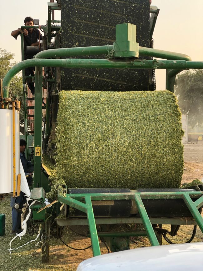 Silage Wrapping Process