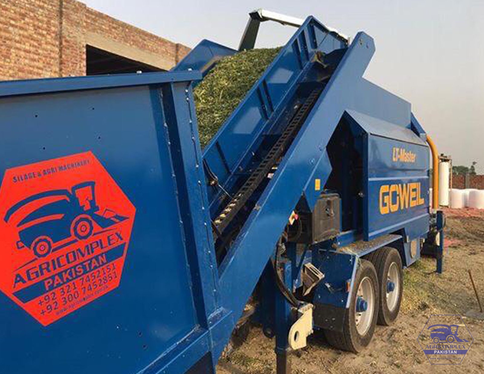 Corn Silage Baler Machine