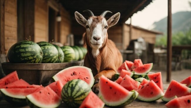 can goats eat watermelon can goats eat watermelon
