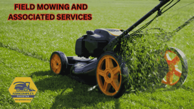 field mowing and associated services Field mowing